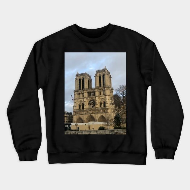 Notre Dame Paris Crewneck Sweatshirt by Coco Traveler 